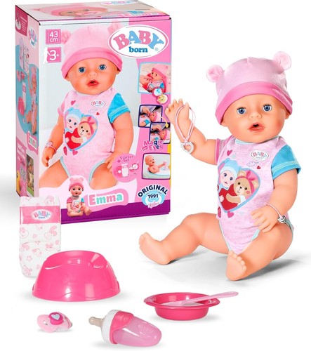 Baby born 43cm emma doll - baby,